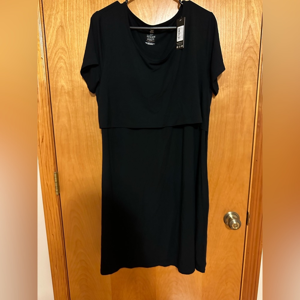 Eleanora Bamboo Maternity/Nursing Dress
